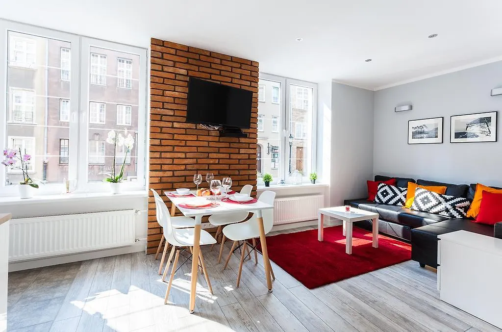 Fahrenheit Centrum Ogarna Gdańsk Apartament