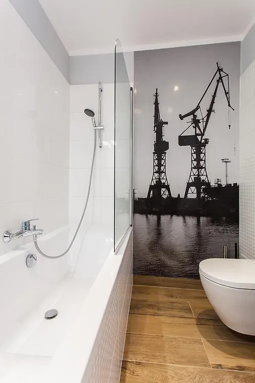 Apartament Fahrenheit Centrum Ogarna Gdańsk